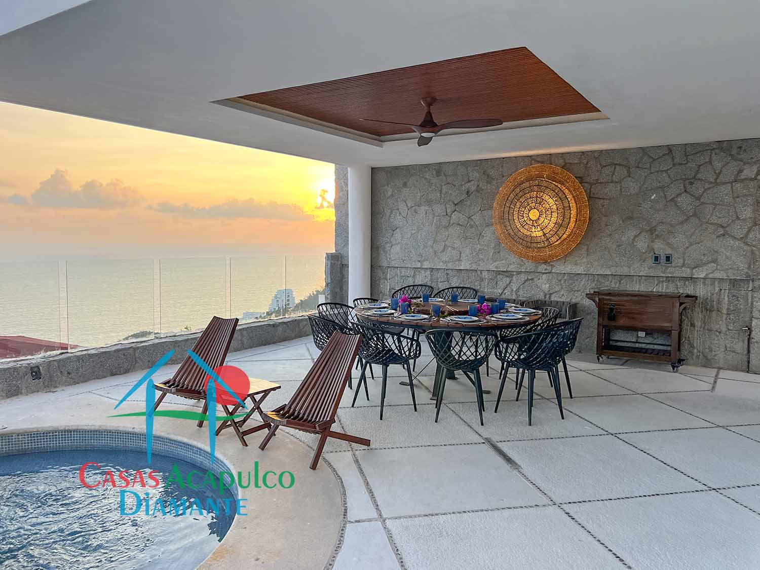 Brisas del Marqués Palmetto 9 Villa Frida - Terraza y alberca 22